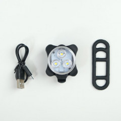 Фонарь велосипедный передний водонепроницаемый - Фото 2