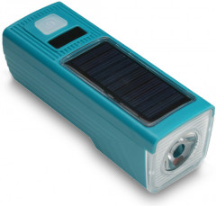 Фонарь велосипедный передний водонепроницаемый с сигналом - Фото 2