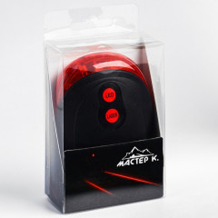 Фонарь-лазер велосипедный задний водонепроницаемый - Фото 4