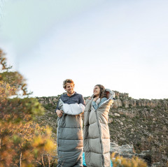 Мешок спальный ультралегкий с капюшоном M300 - Фото 3