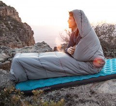 Мешок спальный ультралегкий с капюшоном M300 - Фото 5