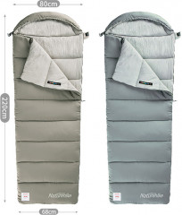 Мешок спальный ультралегкий с капюшоном M300 - Фото 8