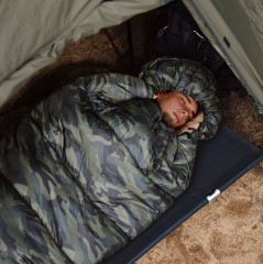 Мешок спальный ультралегкий с капюшоном M320 - Фото 2