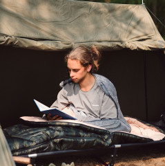 Мешок спальный ультралегкий с капюшоном M320 - Фото 7