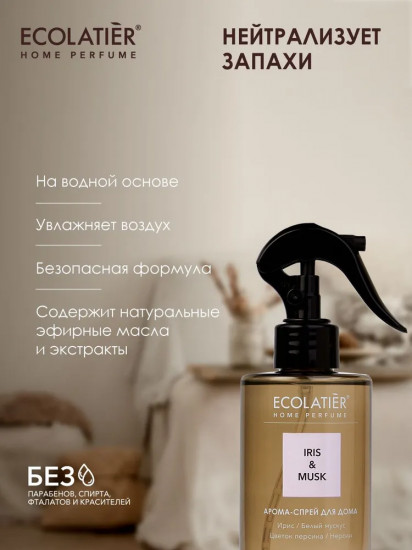 Спрей для дома ароматический «Iris & Musk»