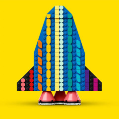 LEGO® 41935 Большой набор тайлов DOTS - Фото 3