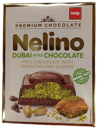 Шоколад молочный Dubai Chocolate «Дубайский»