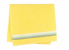 Полотенце махровое гладкокрашеное "Orizzonte" (Cleanelly, 50х90, цвет желтый) - Фото 1