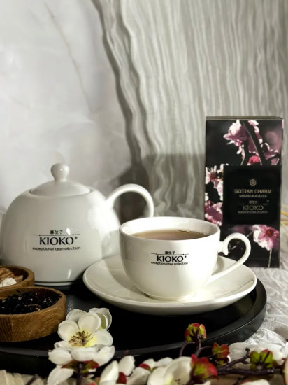 Чай черный с ароматом японской сакуры «Gottan Charm»