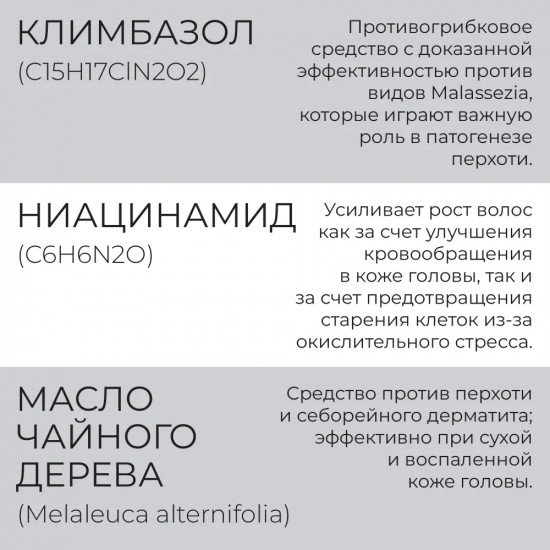 Шампунь против перхоти «Климбазол»