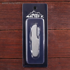 Нож швейцарский под гравировку 6 в 1  - Фото 1