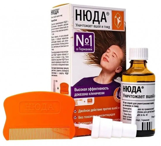 Средство педикулицидное «Нюда»