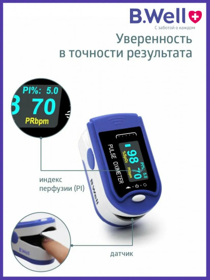 Пульсоксиметр B.Well MED-320