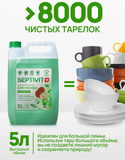 Средство для мытья посуды «Нежное алоэ»