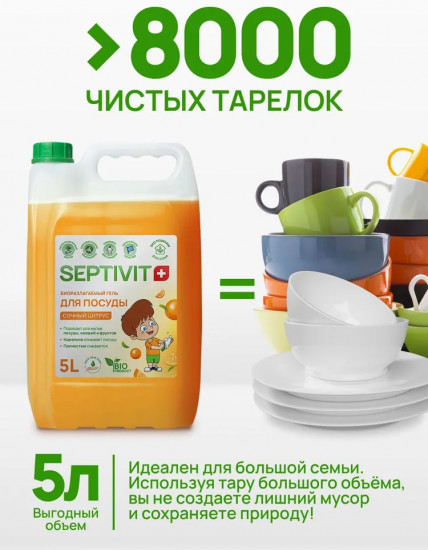 Средство для мытья посуды «Сочный цитрус»