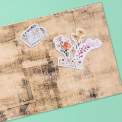 Наклейки в книжке с фонами «Классика и акварель» - Фото 2