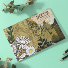 Наклейки в книжке с фонами «Классика и акварель» - Фото 3