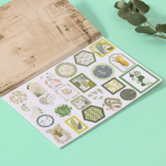 Наклейки в книжке с фонами «Классика и акварель» - Фото 4