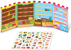 Наклейки многоразовые набор «Для девочек», 4 шт. - Фото 2