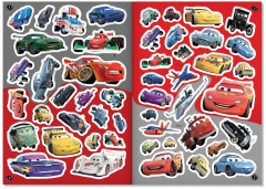 Наклейки многоразовые в альбоме «Тачки», 2 шт., формат А4, Дисней - Фото 4