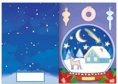 Книги новогодние набор «Светящиеся картинки», 2 шт. - Фото 1