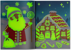 Книги новогодние набор «Светящиеся картинки», 2 шт. - Фото 3