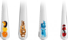 Столовые приборы детские «Веселые зверята» - Фото 1