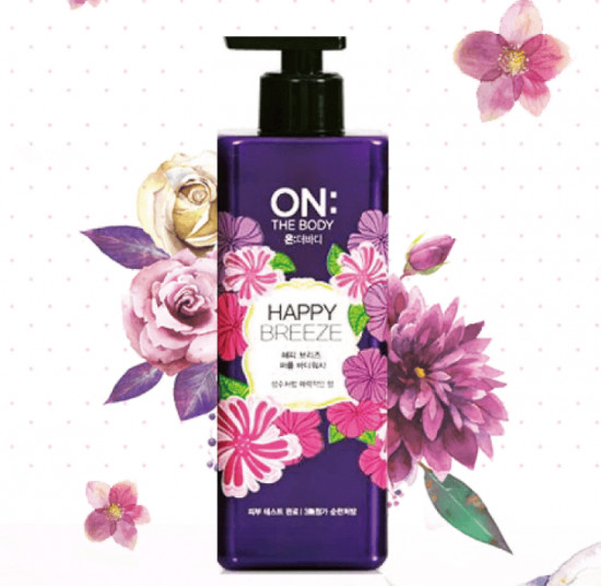 Парфюмированный гель для душа «Perfume Happy Breeze Body Wash»