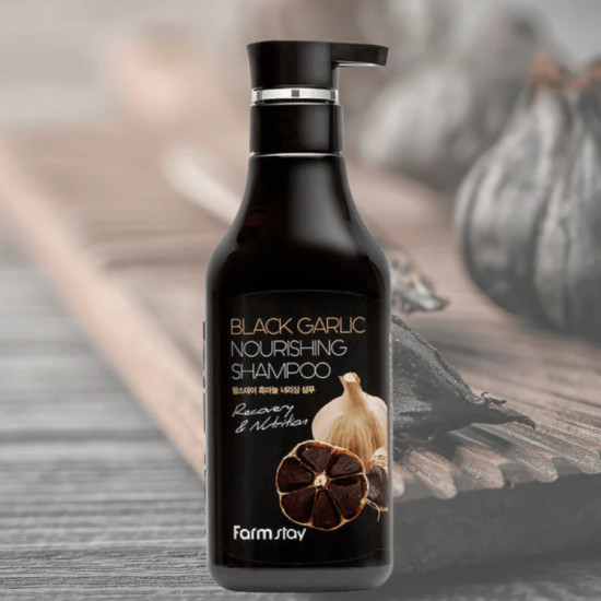 Шампунь для волос с черным чесноком «Black Garlic Nourishing Shampoo»