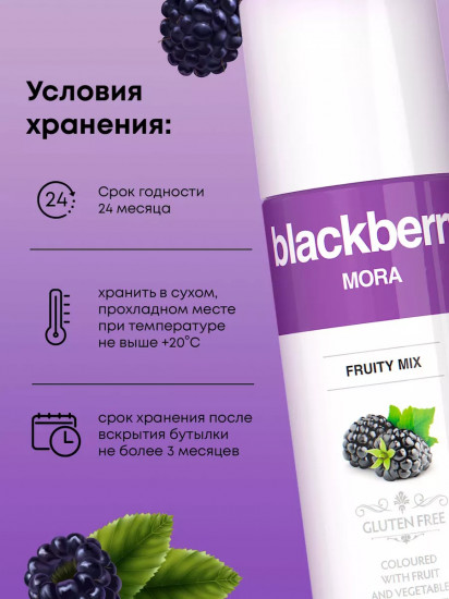 Концентрат для напитков «Ежевика»
