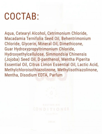 Кондиционер для волос с цитрусом и мятой «Citrus Mint»