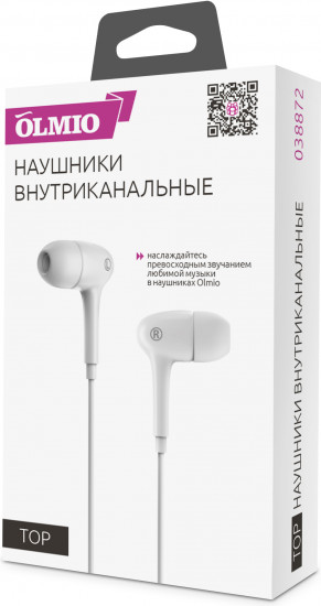 Наушники-вкладыши Olmio Top