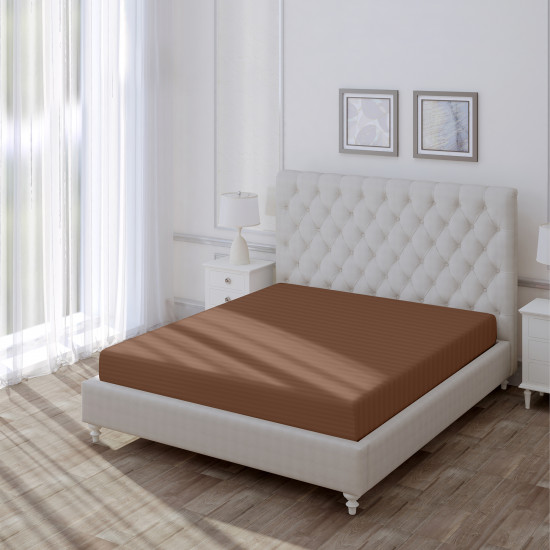Простыня на резинке «New Beige»