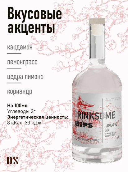 Джин безалкогольный «Japanese Gin»