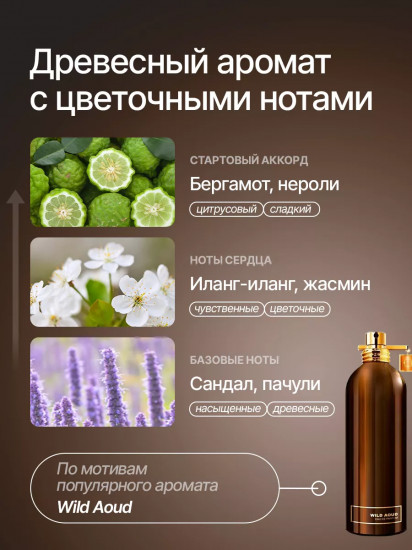 Парфюм для дома «Wild Oud»