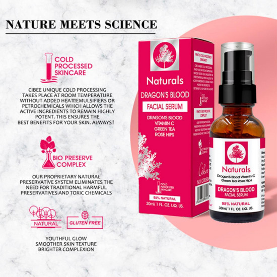 Укрепляющая сыворотка для лица «Dragon Blood Naturals»