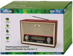 Радиоприемник портативный Ritmix RPR-102 buk - Фото 6