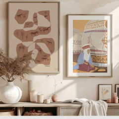 Набор постеров интерьерных «Tamğaly-Aialy alaqany» - Фото 1