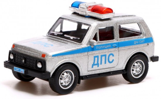 Машина металлическая «Lada 4×4 Полиция»