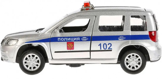 Машина металлическая «Skoda Yeti Полиция»