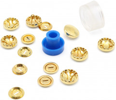 Набор пуговиц для обтяжки тканью - Фото 1