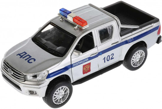 Машина металлическая «Toyota Hilux Полиция»