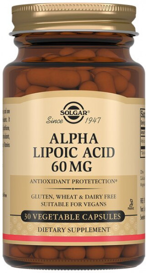 Капсулы «Alpha Lipoic Acid. Альфа-липоевая кислота»