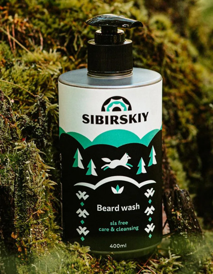 Шампунь беcсульфатный для бороды и усов «Beard Wash»