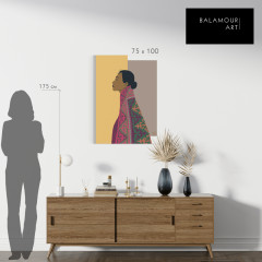 Картина на холсте интерьерная «Erkındık ünı» - Фото 1