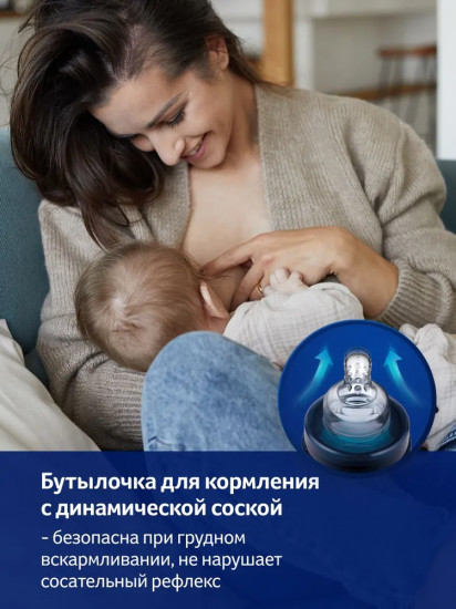 Бутылочка для кормления антиколиковая