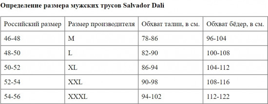 Трусы-боксеры мужские
