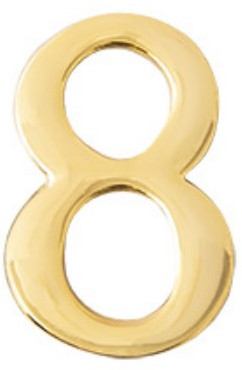 Дверная цифра 8
