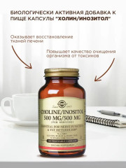 Капсулы «Choline Inositol. Холин Инозитол» - Фото 1
