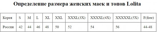 Майка женская